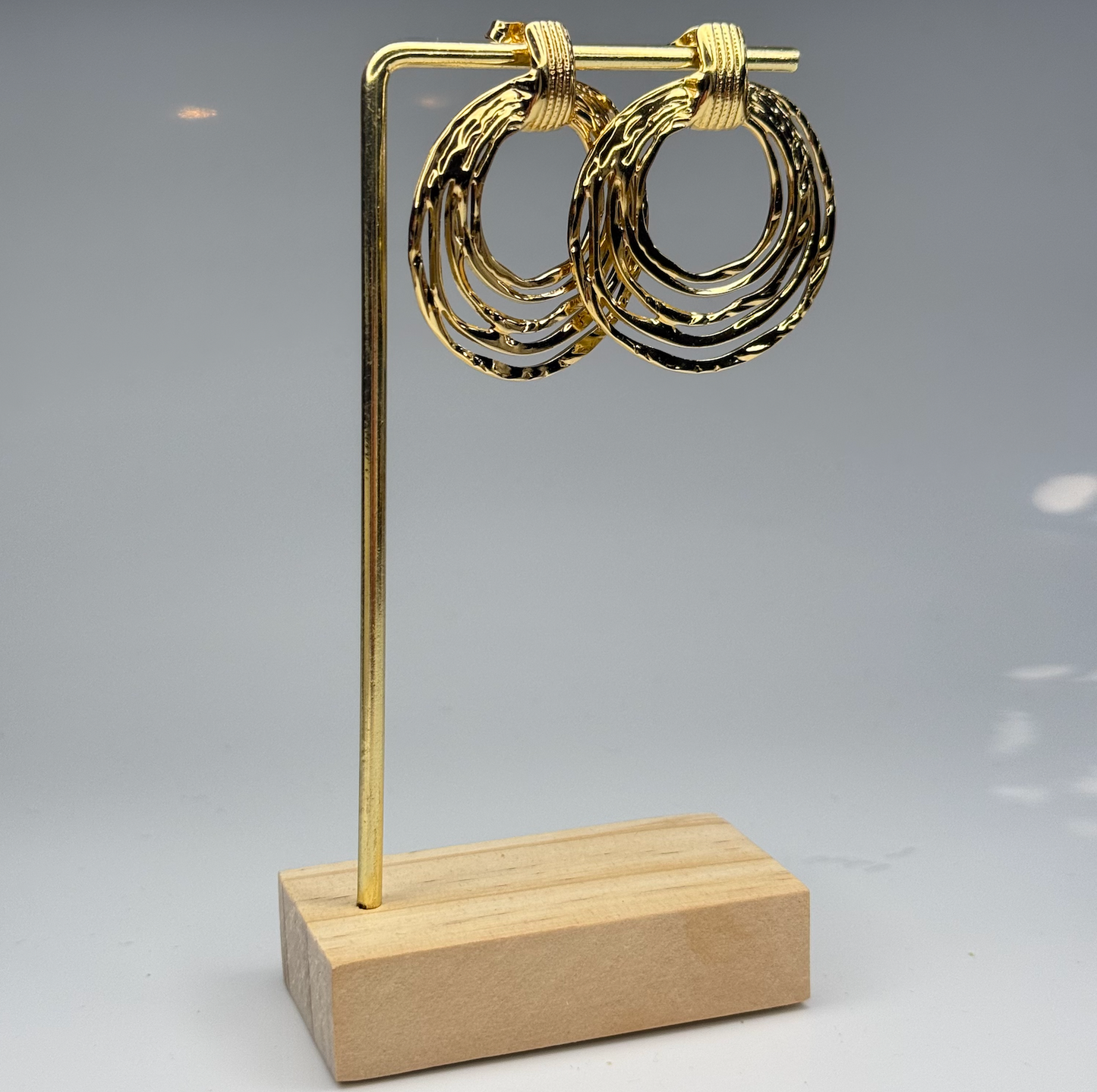 Multi Loop Charm Earrings – Gold Plated - DEAL OF THE DAY