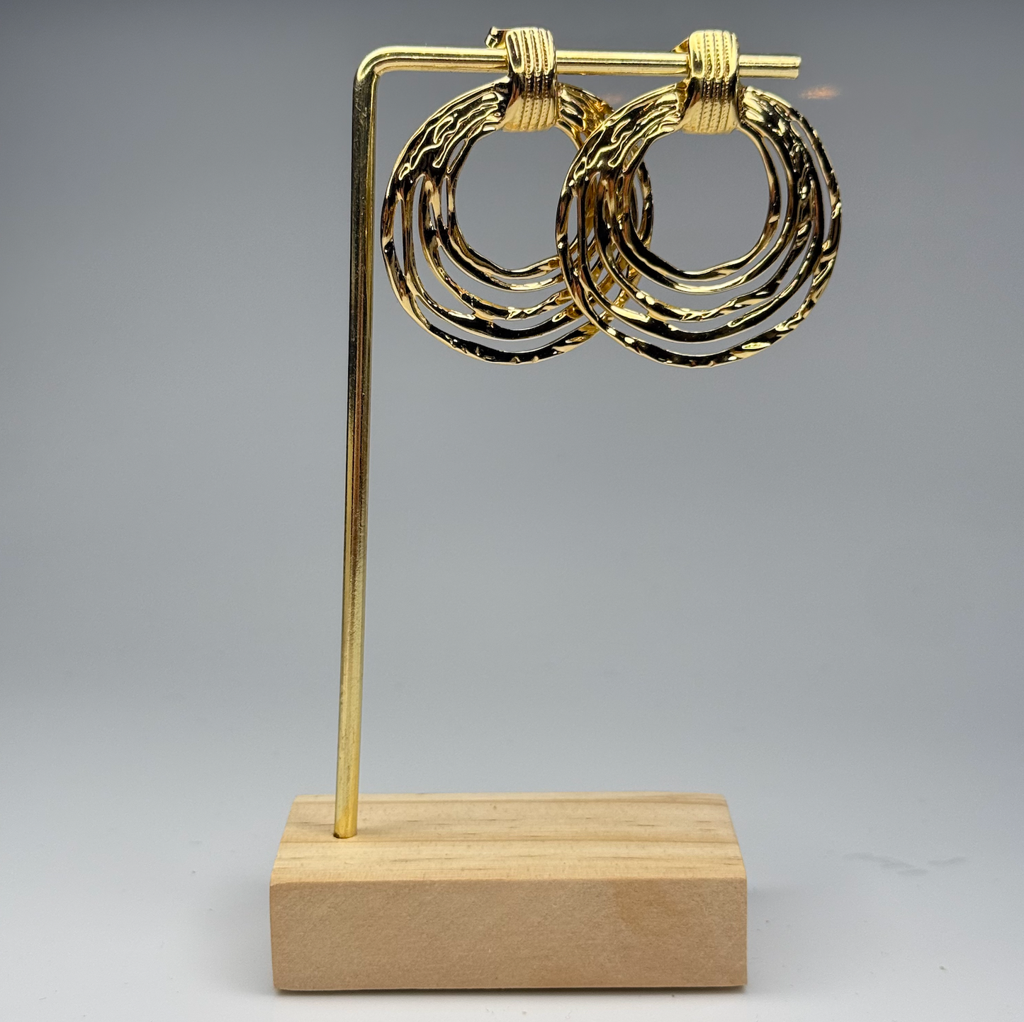 Multi Loop Charm Earrings – Gold Plated - DEAL OF THE DAY