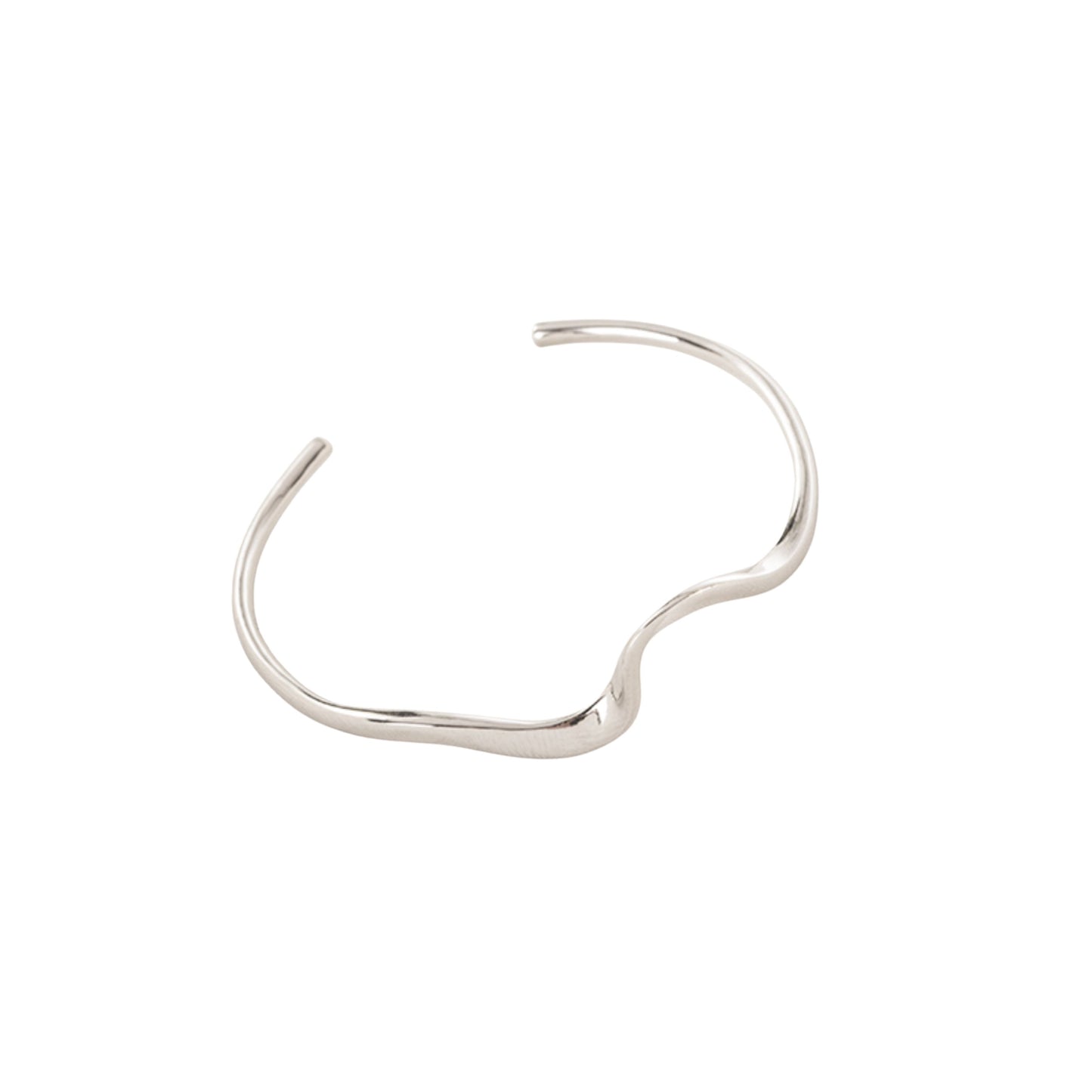 5A+ CZ Open Design Cuff Bracelet