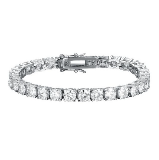 VVS1 Moissanite 6.5mm Tennis Bracelet