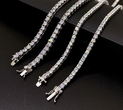 VVS1 Moissanite 4mm Tennis Chain