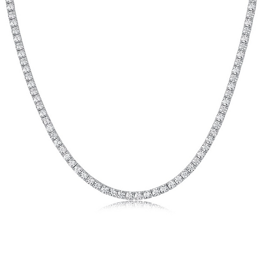 VVS1 Moissanite 4mm Tennis Chain
