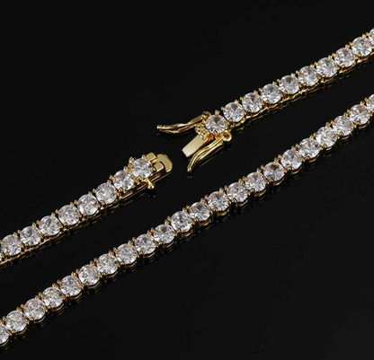 VVS1 Moissanite 6.5mm Tennis Chain