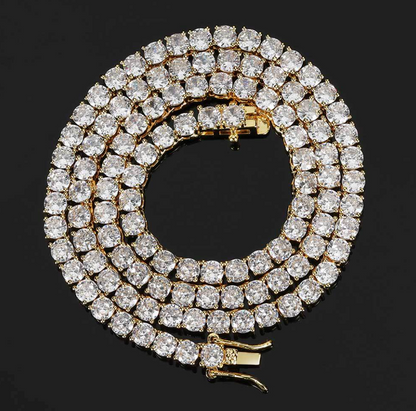 VVS1 Moissanite 6.5mm Tennis Chain