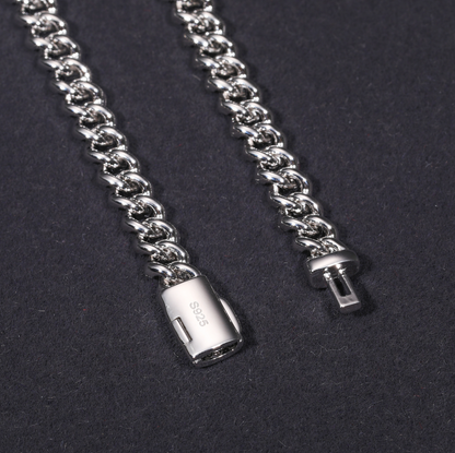 VVS1 Moissanite 6mm Cuban Link Chain & Bracelet