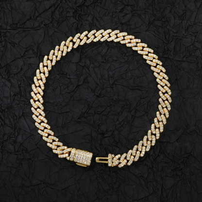 VVS1 Moissanite 6mm Cuban Link Chain & Bracelet