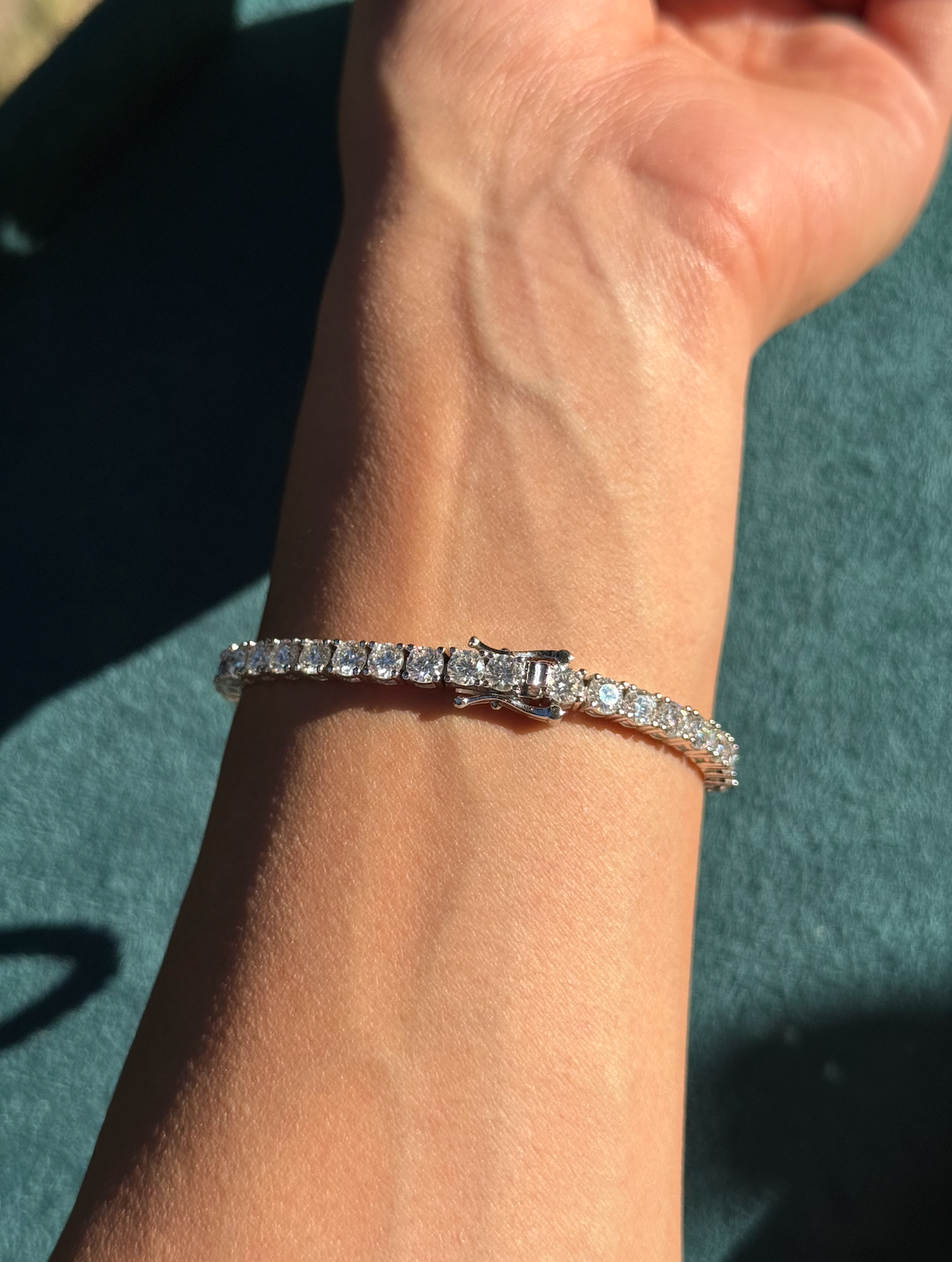 VVS1 Moissanite - 4mm Tennis Bracelet - DEAL OF THE DAY