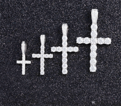 VVS1 Moissanite Cross Pendant