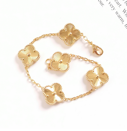 CNC Four Leaf Clover Bracelet