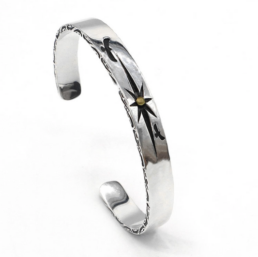 Sun Eye Open Bracelet