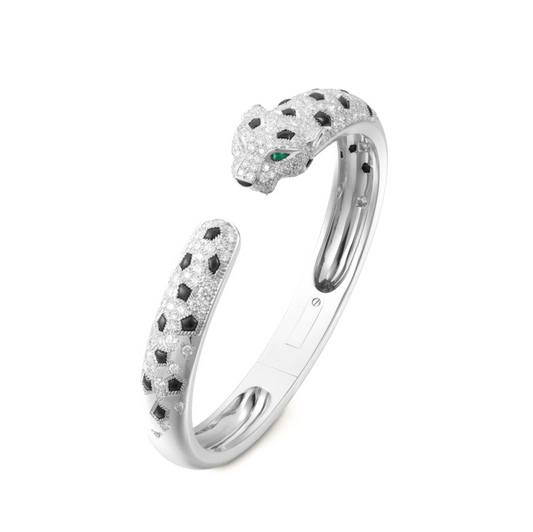 10mm Cheetah Bangle Bracelet