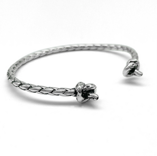 Twist Braided Double Knotted Rope Bracelet