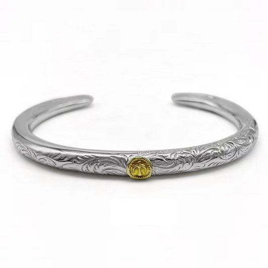 Tang Grass Pattern Bracelet