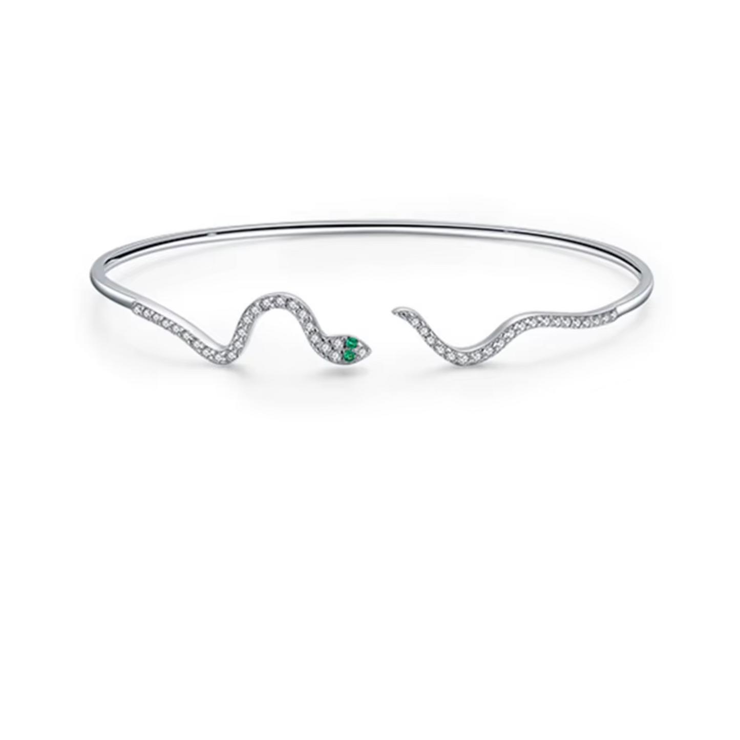 5A+ CZ Snake Shape Bracelet