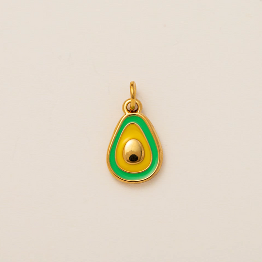 Avocado Pendant - Gold Plated