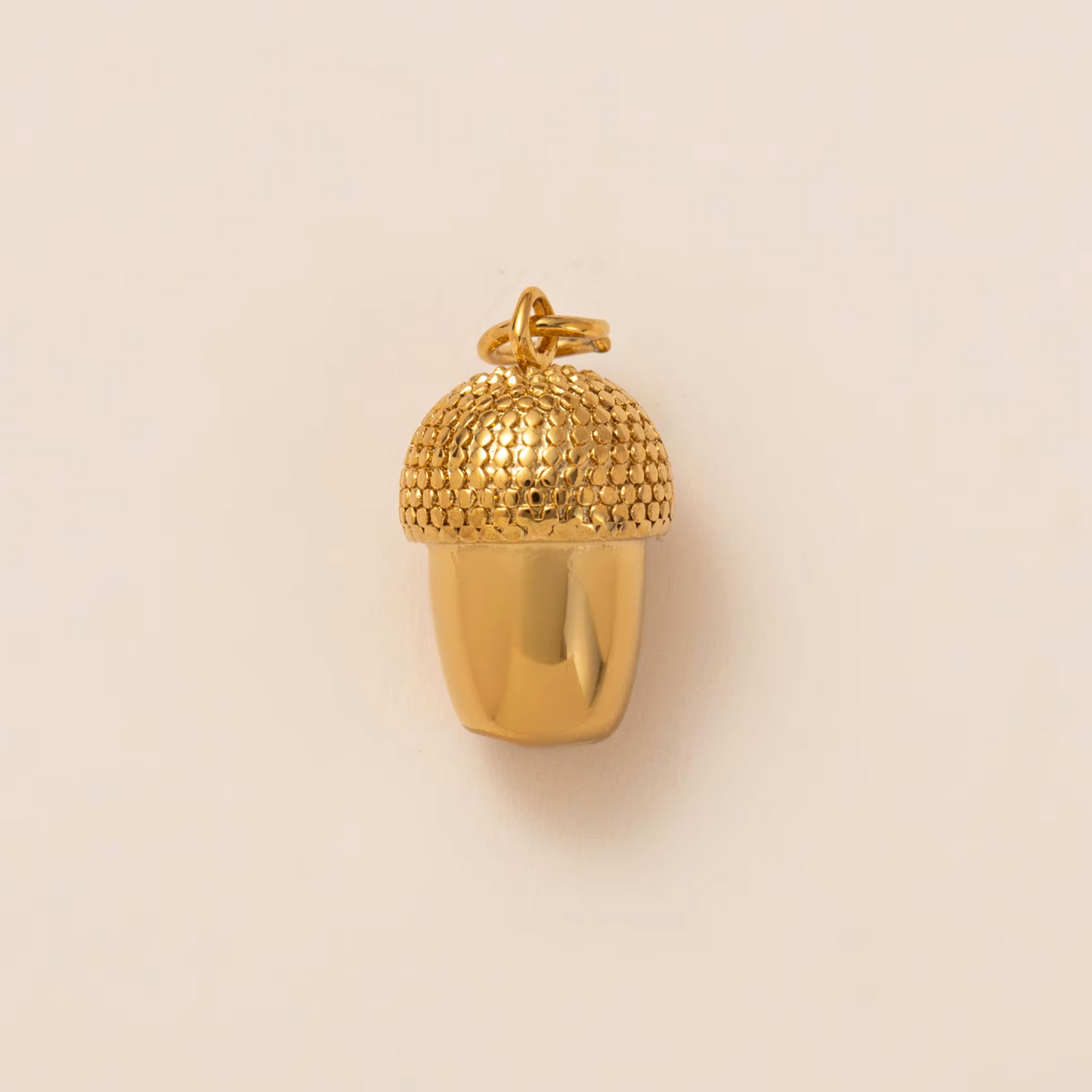Pine Cone Pendant - Gold Plated