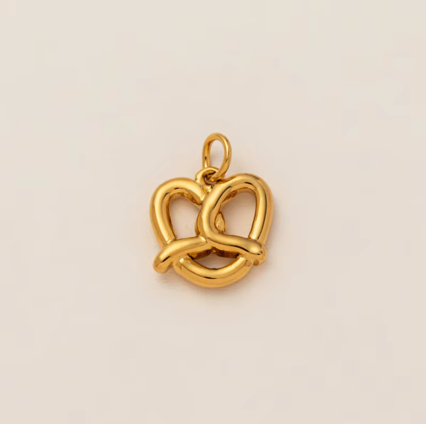 Bread Pendant - Gold Plated