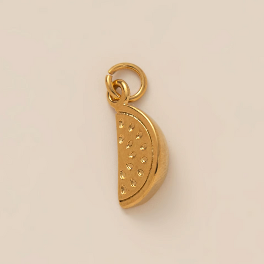 Watermelon Pendant - Gold Plated