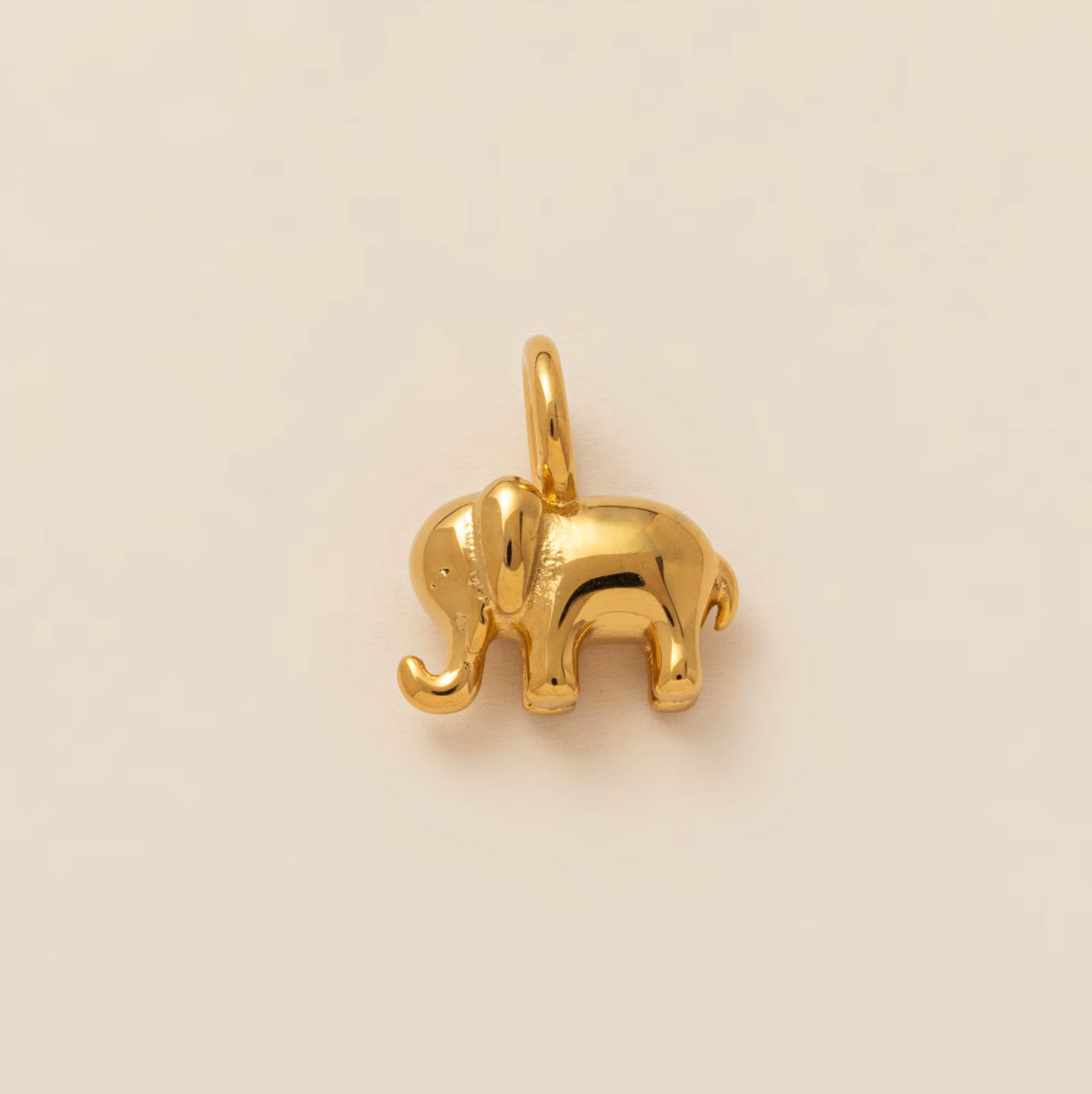 Elephant Pendant - Gold Plated
