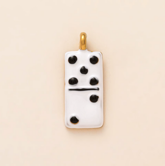 Domino Pendant - Gold Plated