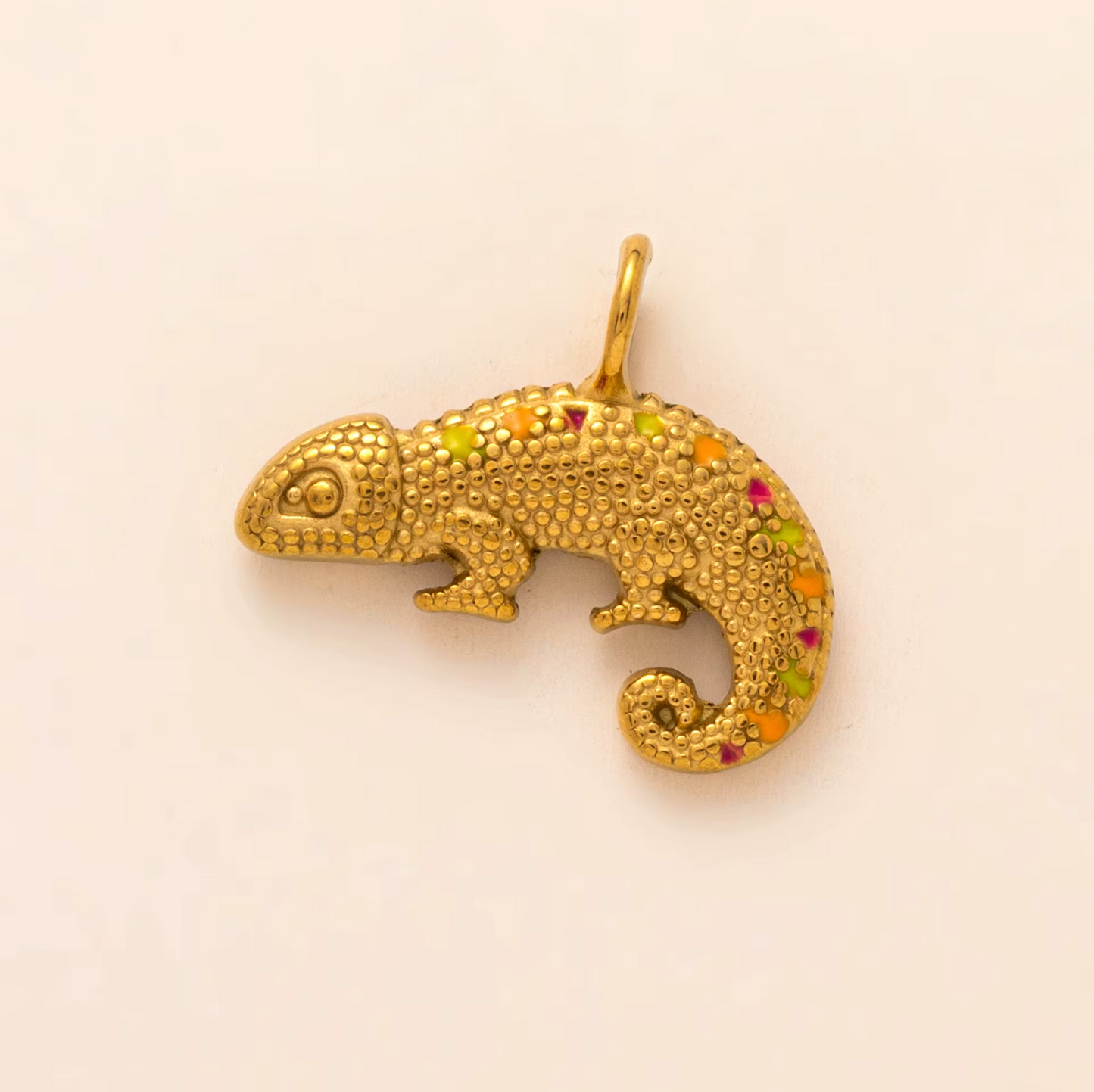 Chameleon Pendant - Gold Plated