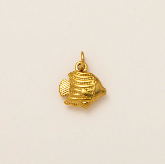 Fish Pendant - Gold Plated