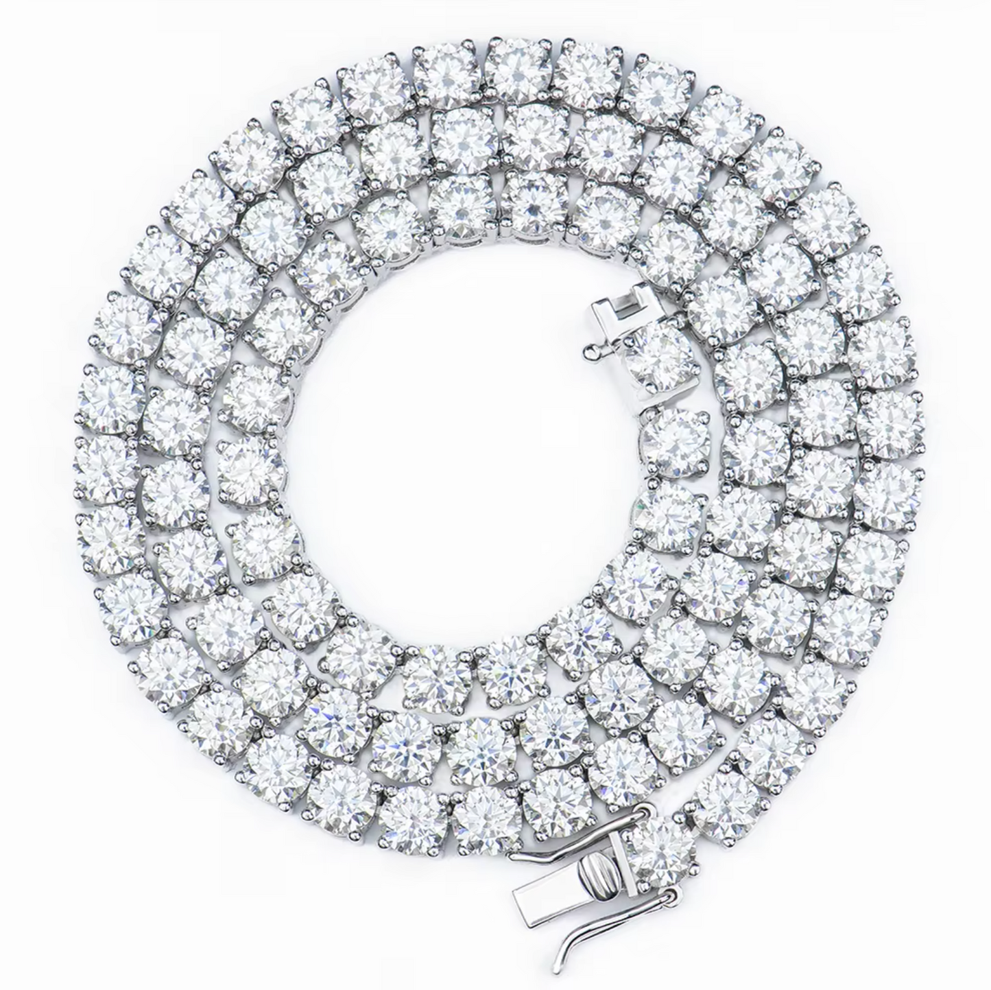 VVS1 Moissanite 5mm Tennis Chain