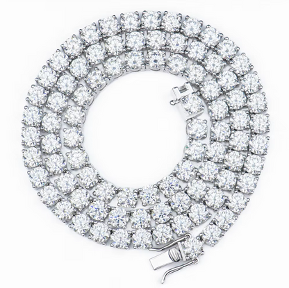 VVS1 Moissanite 5mm Tennis Chain