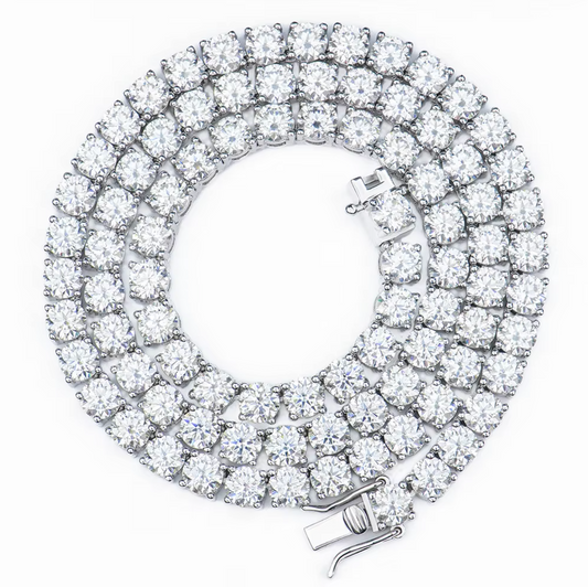 VVS1 Moissanite 5mm Tennis Chain