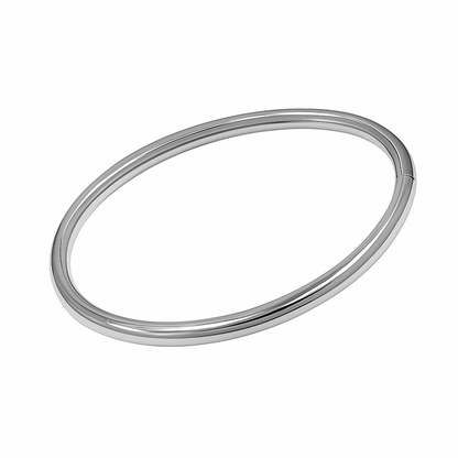 Simple Cuff Bangle Bracelet – Gold Plated