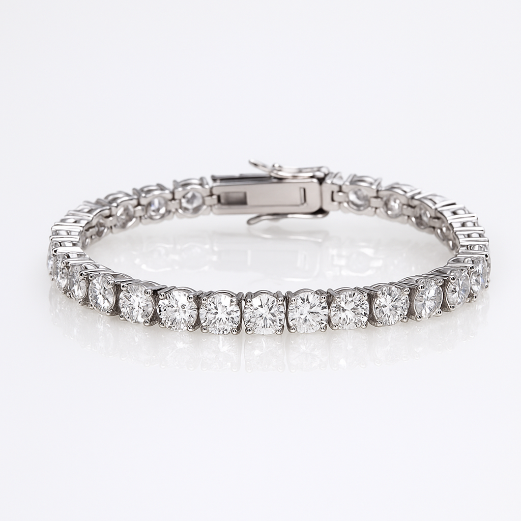 VVS1 Moissanite 5mm Tennis Bracelet
