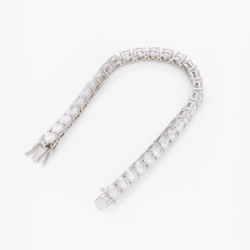 VVS1 Moissanite 5mm Tennis Bracelet